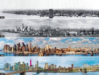 Évolution de Manhattan : concentration financière et densification urbaine