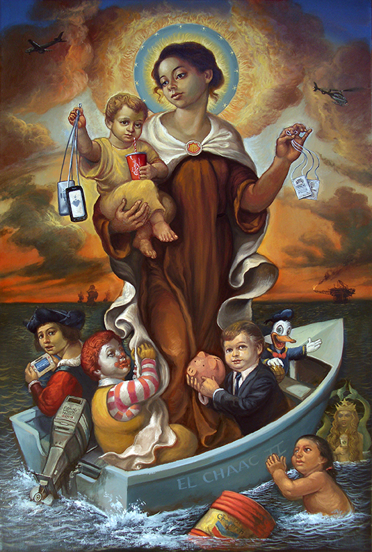 Patrick McGrath Muñiz - Madone dans la Nef des fous