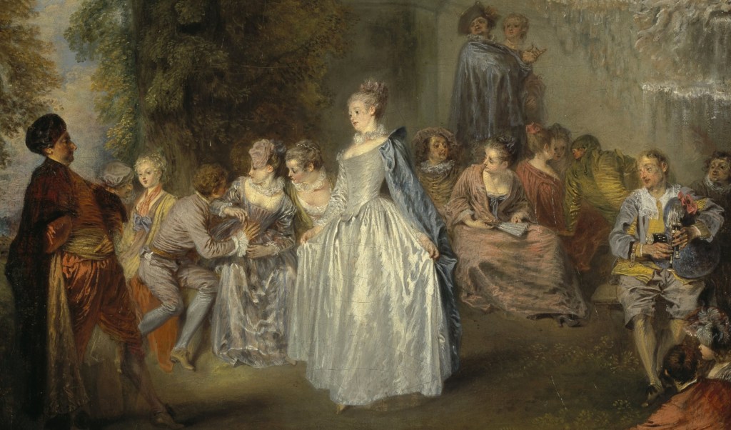Jean-Antoine Watteau - Fêtes Vénitiennes, 1715