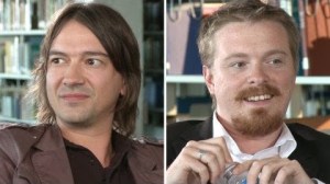 A gauche, Maxime Ouellet, à droite, Eric Martin. Photo : Institut d'étude internationale de Montréal