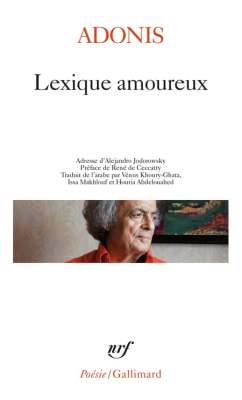 adonis lexique amoureux